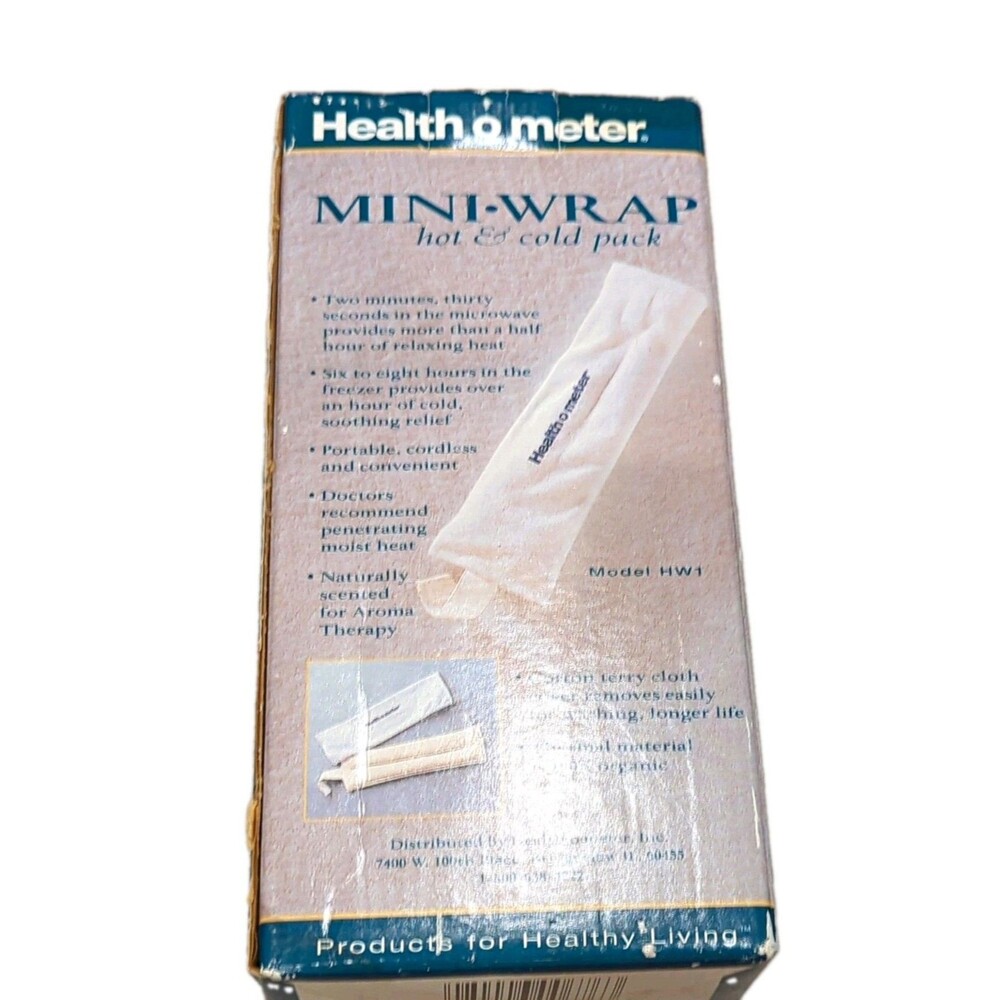 Health o meter Mini-Wrap Hot/Cold Pack Microwaveable Pain Relief HW1